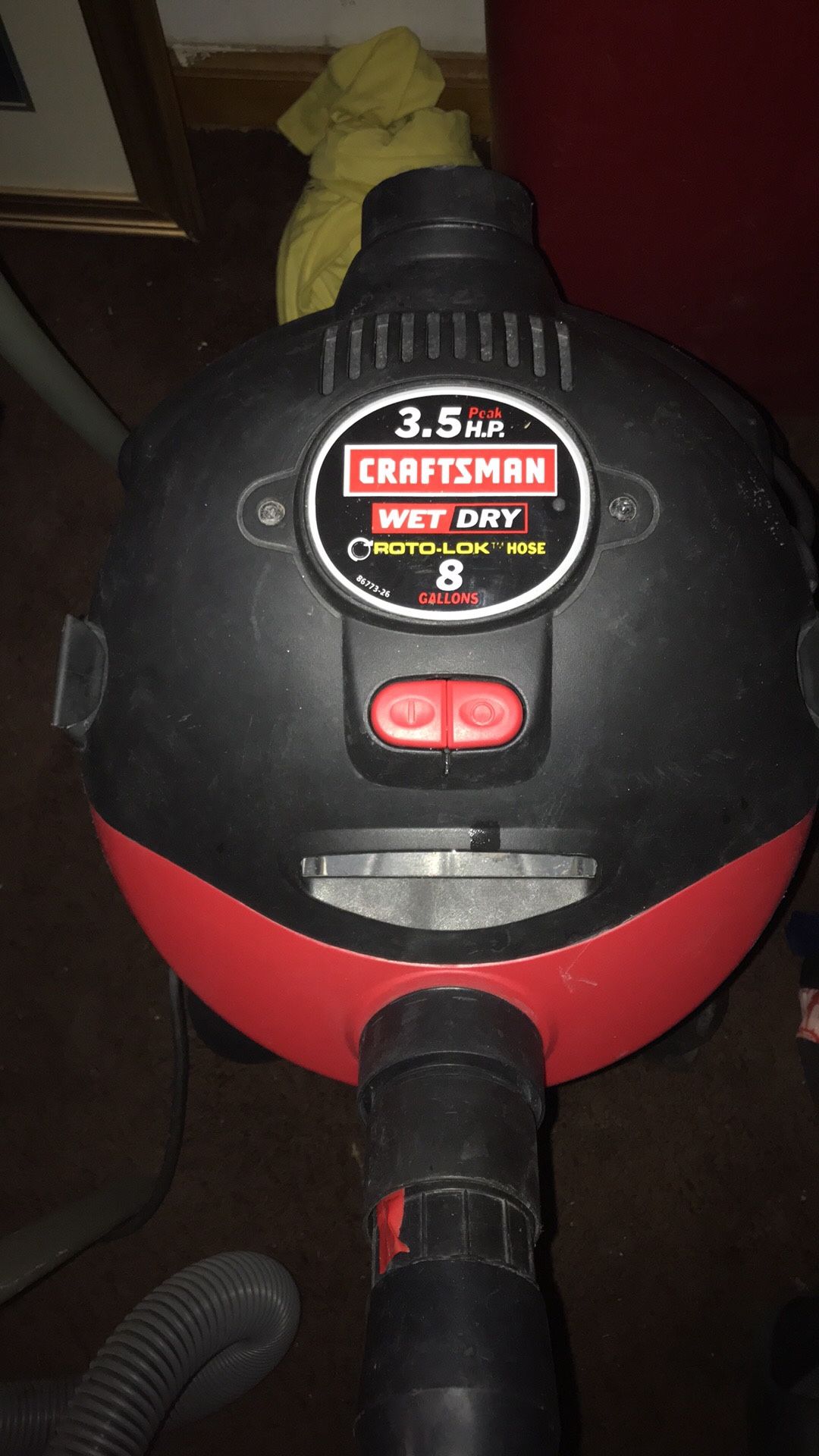 Craftsman Wet Dry Vac 3.5 Hp 8 Gallon