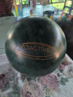 Proactive Bowling Ball Dark Green