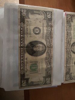 1950 series a $20 bill