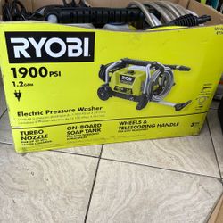 Ryobi 1900 Psi Pressure Washer 