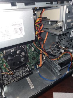 Dell Computer Desktop With Graphics Card