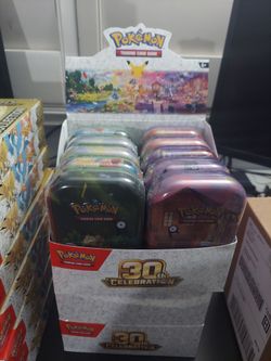 Pokemon 30th Celebration Mini Tins