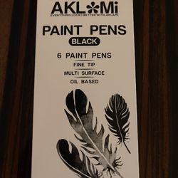 6 Pack Of Paint Pens