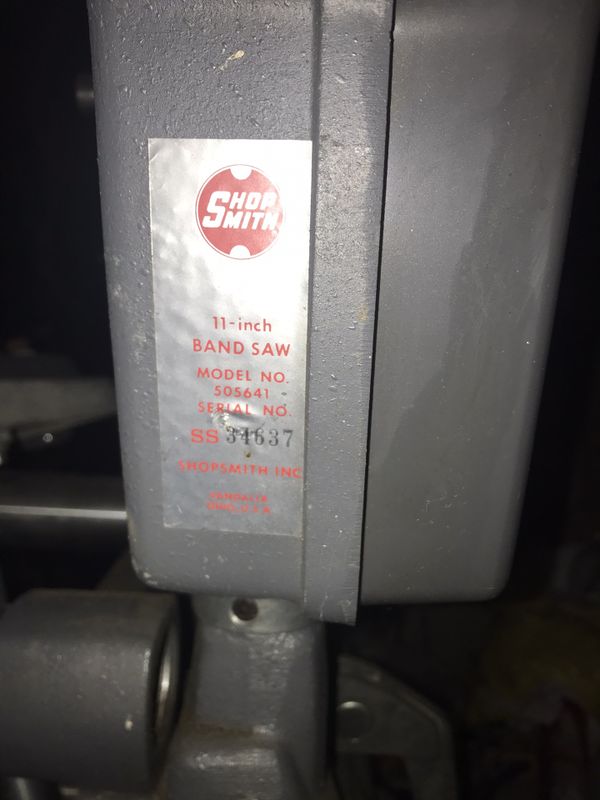 Shop Smith woodworking set up. Has all pieces. Motor runs Shop Smith woodworking set up. Has all pieces. Motor runs