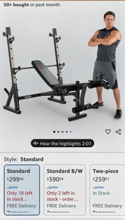 Weight bench