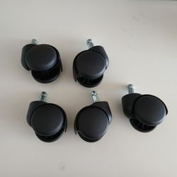 New high quality 5  wheels chairs.
Only 5 dollars. 
Incredible deal