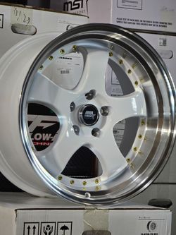 18x9.5 NEW DEEP DISH MST MT07 WHEELS/RIMS.. 5X114.3