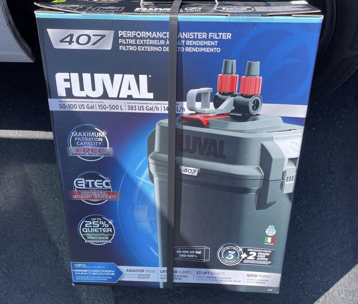 Fluval 407 Performance Canister Filter 