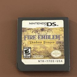 Nintendo 3Ds Game Fire Emblem Shadow Dragon