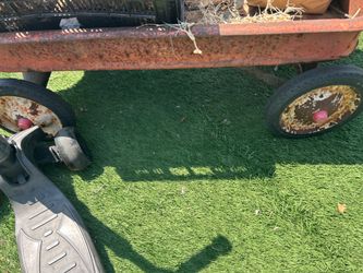 Vintage radio flyer wagon