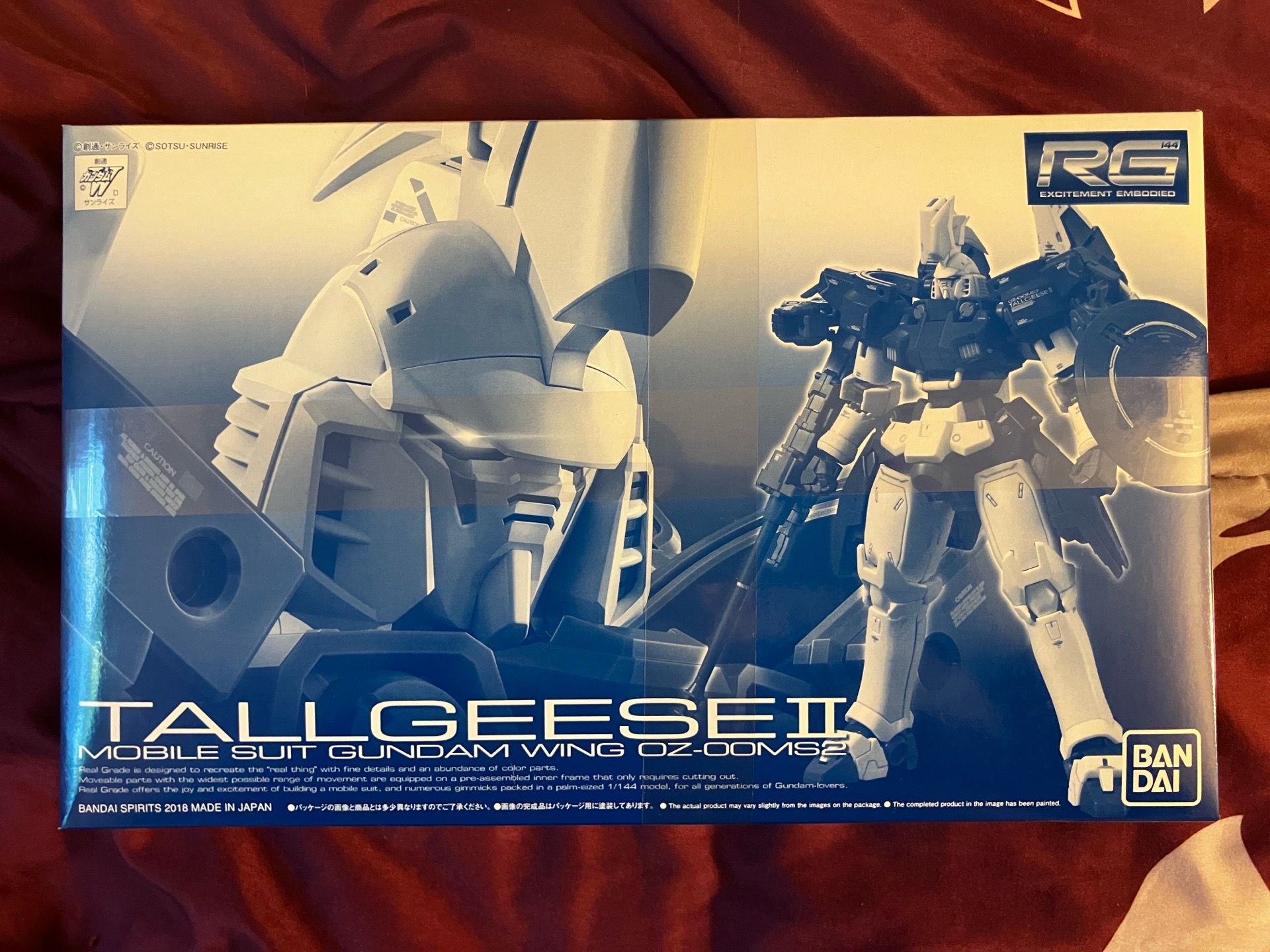 Tallgeese II RG model kit new Premium Bandai