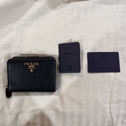 Prada Black Wallet 