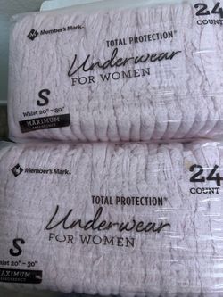 Adult woman’s diapers