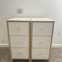 Off white nightstands