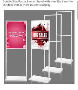 3 Poster/Sign Holders for Parties, Events, Weddings