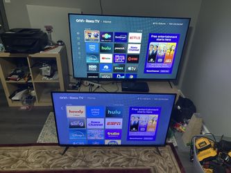 2 Roku tvs