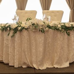 Sweetheart Table Floral Arrangement