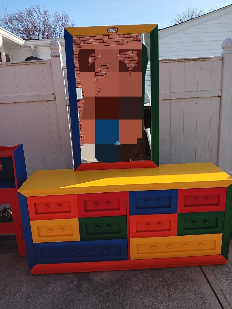 Lego themed Dresser Set