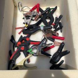 Various Squeeze Clamps