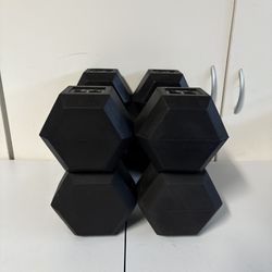 Brand new Pairs of 35 and 40 lbs dumbbells