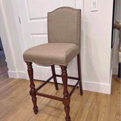 Bar Stools New in Original Packaging’s With Beautiful Nail Head Trim Retailed For $567.98.