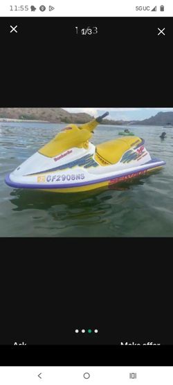 SEA DOO JET SKI XP RUNNING WITH TITLE NEW STARTER