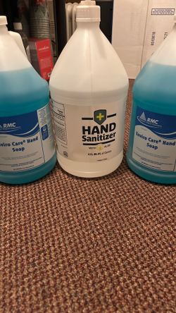 Sanitizer and Soap