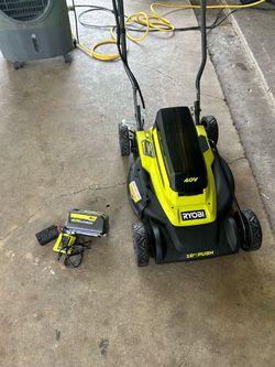 Ryobi mower