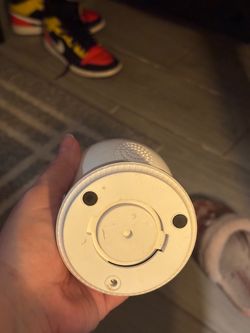 White Portable Bluetooth Speaker