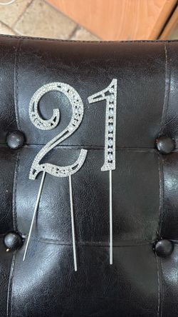 21 cake decor