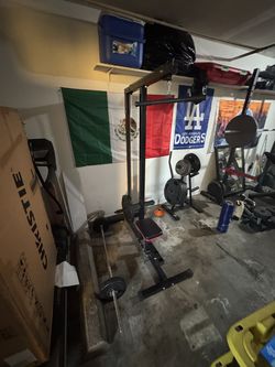 Weights, lat pulldown, squat/bench rack $900 for all (OBO), willing to separate
