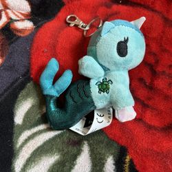 mermicorno tokidoki Plush Keychain, Pony, Horse Toy Figure Mermaid