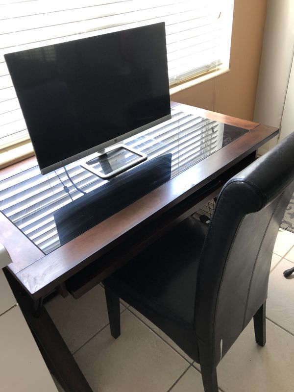 New And Used Glass Desk For In Palm Bay Fl Offerup Glass Desk For In Palm Bay