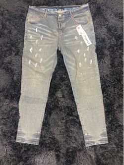 Dark Washed Blue Purple Jeans🩵💙