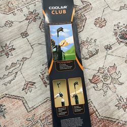 Club Champ Cooler Club Golfer's Drink Dispenser Secret Alcohol Insulated SEALED