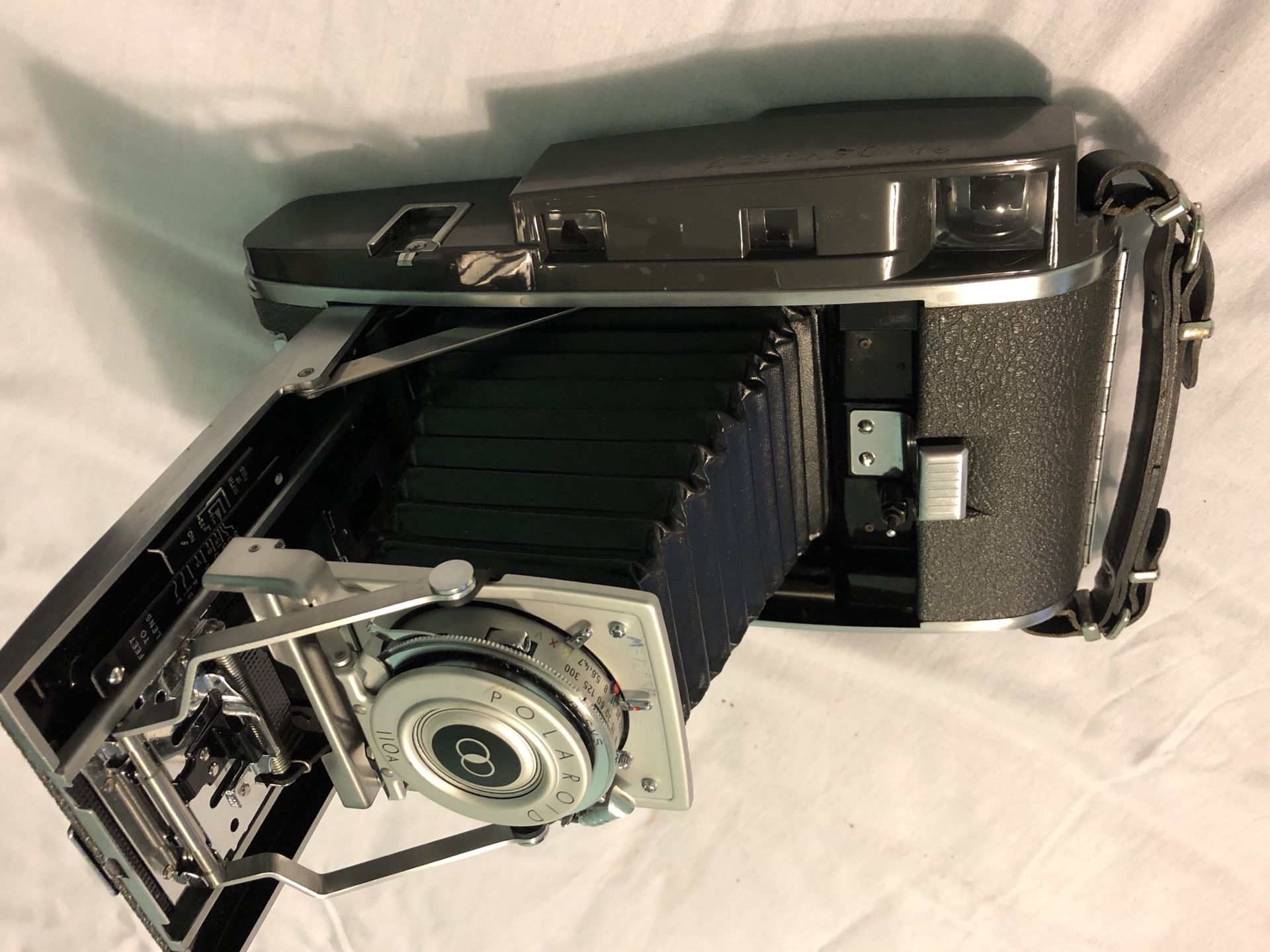 Vintage Polaroid Land Camera 110A w/ accessories