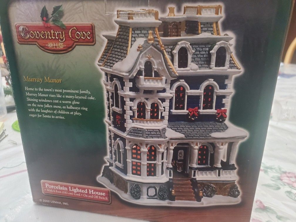 Lemax 2002 Coventry Cove Collection Lighted Houses