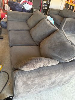 Couch and love seat