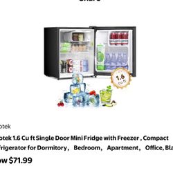 Mini fridge with Freezer