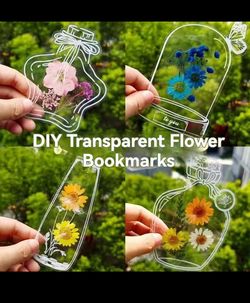 Flower Bookmark diy