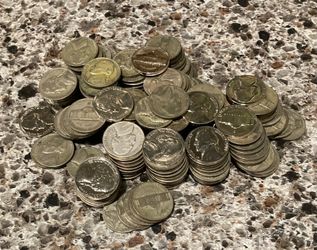 (Lot of 165) War nickels *35% Silver in each nickel*taking offers*