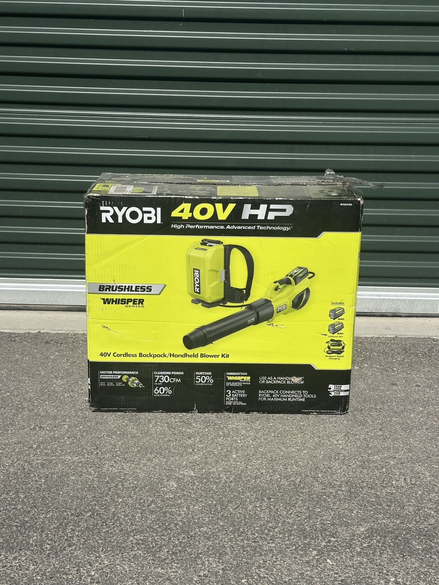 Ryobi Blower kit