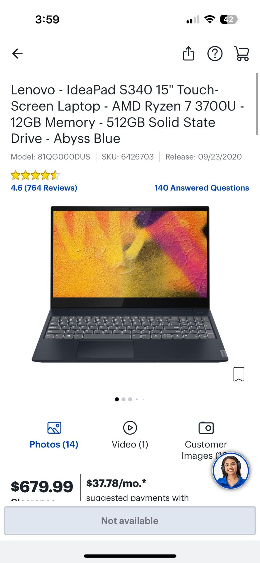 Lenovo Laptop