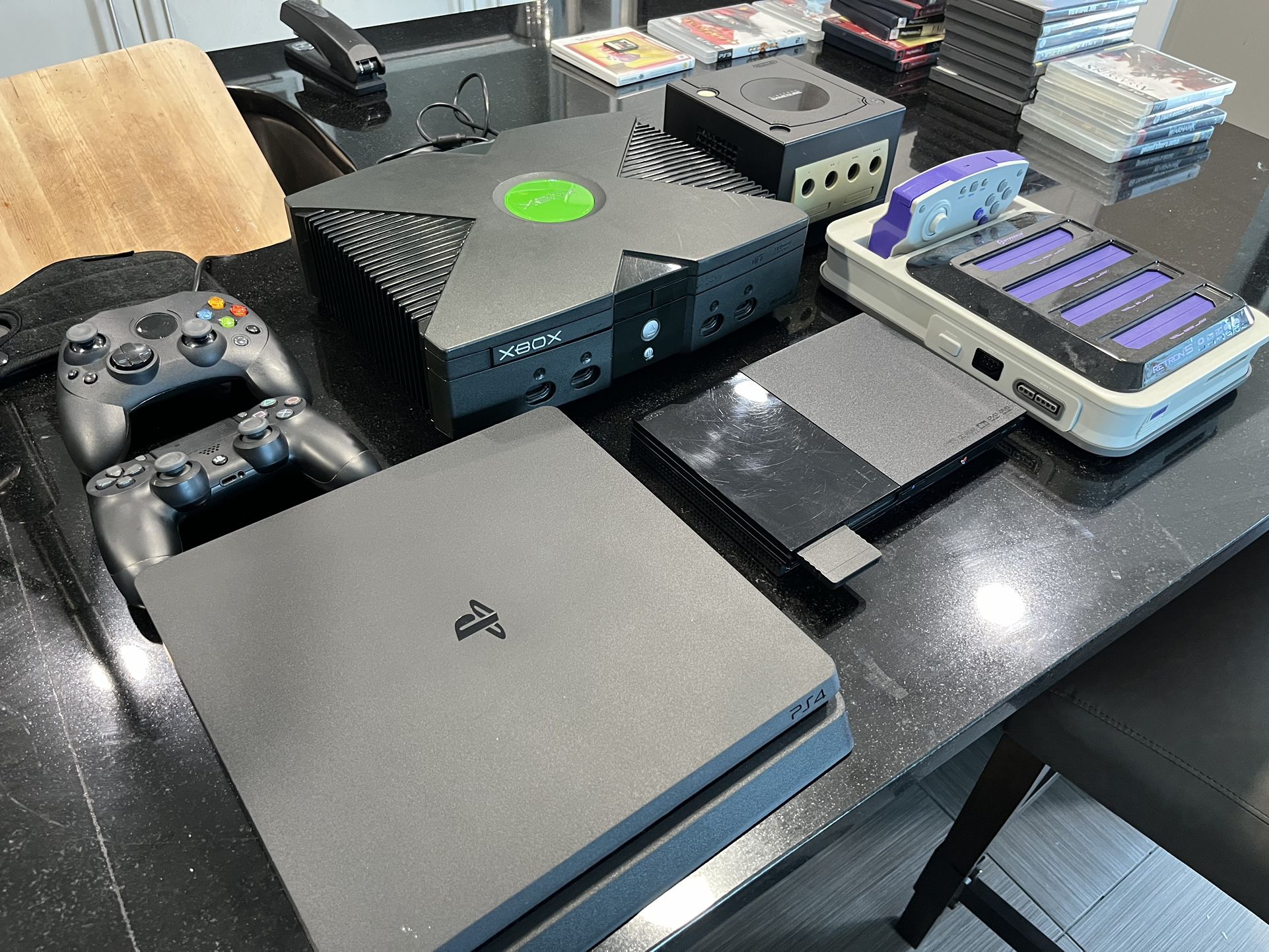 Consoles and vide games for sale - PS2, PS4, Modded Xbox