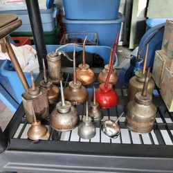 Vintage Oil Cans