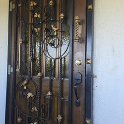 Puerta Principal De Madera 