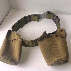 Two Canteen holders with belt