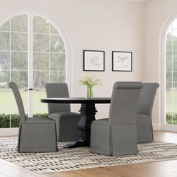 5 Pc Round Dining Set