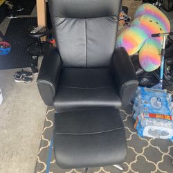 Chair And Ottoman 