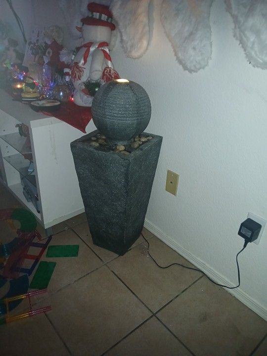 Pretty Water Fountain Indoors 3 Ft Tall